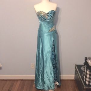 Blue Prom Dress!!